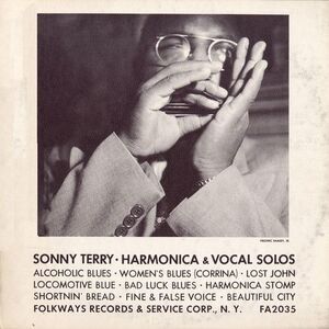 Sonny Terry - Sonny Terry - Harmonica and Vocal Solos  CD